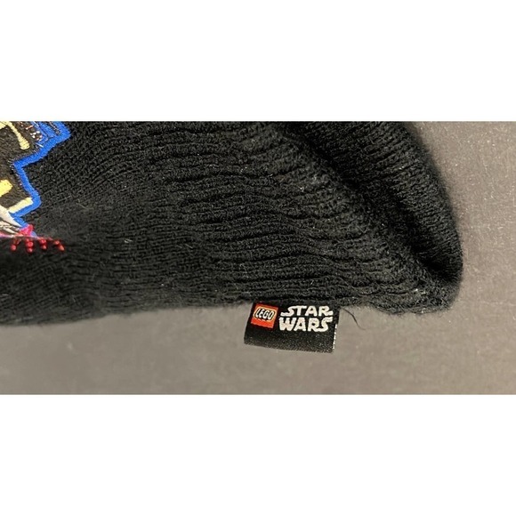 Lego Star Wars Rebels Black Beanie Cap Hat Toddler/Youth - Picture 2 of 5